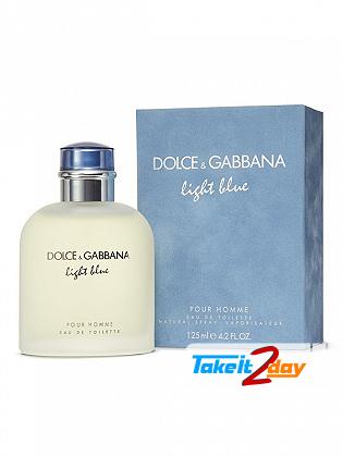 Dolce & Gabbana Light Blue Pour Homme Perfume For Man 125 ML EDT